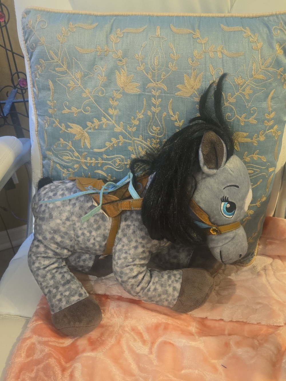 Build-A-Bear Workshop Horses & Hearts Riding Club Dapple Gray Appaloosa Horse